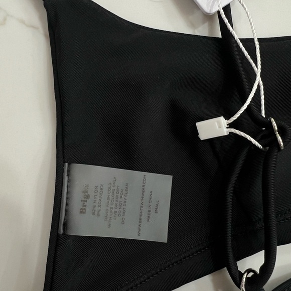 Bright swimwear black “bali” bikini top - Picture 4 of 6